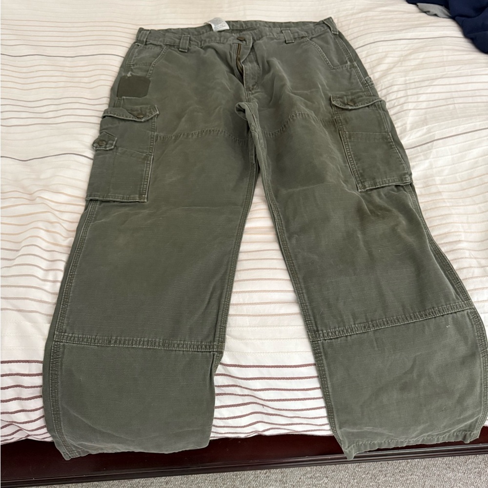 Carhartt Men's Green Cargo Pants